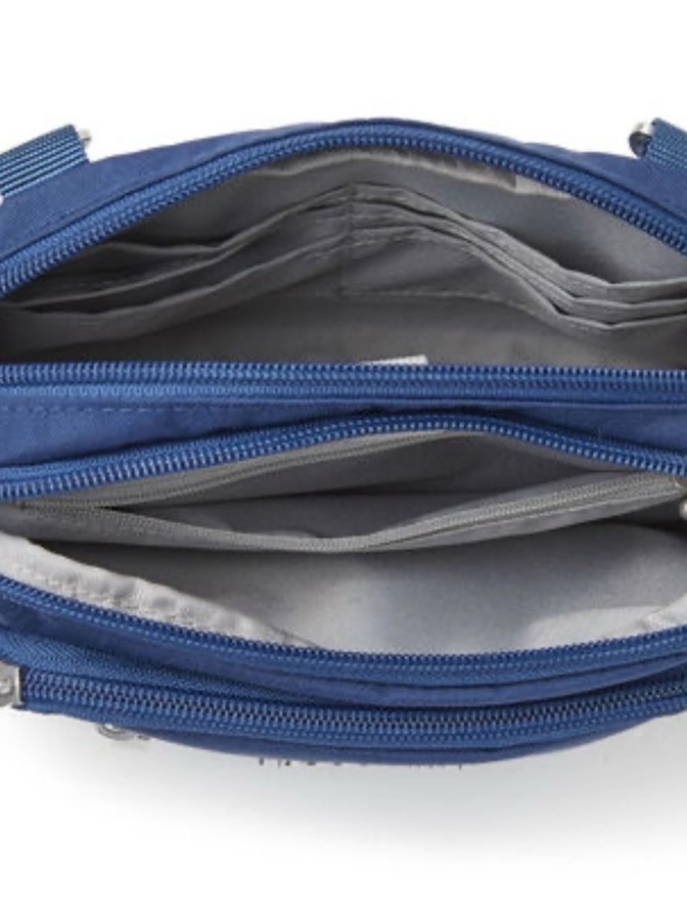 Baggallini Pacific (navy blue) Triple Zip Bagg NWT only out of package for pics - Picture 8 of 13